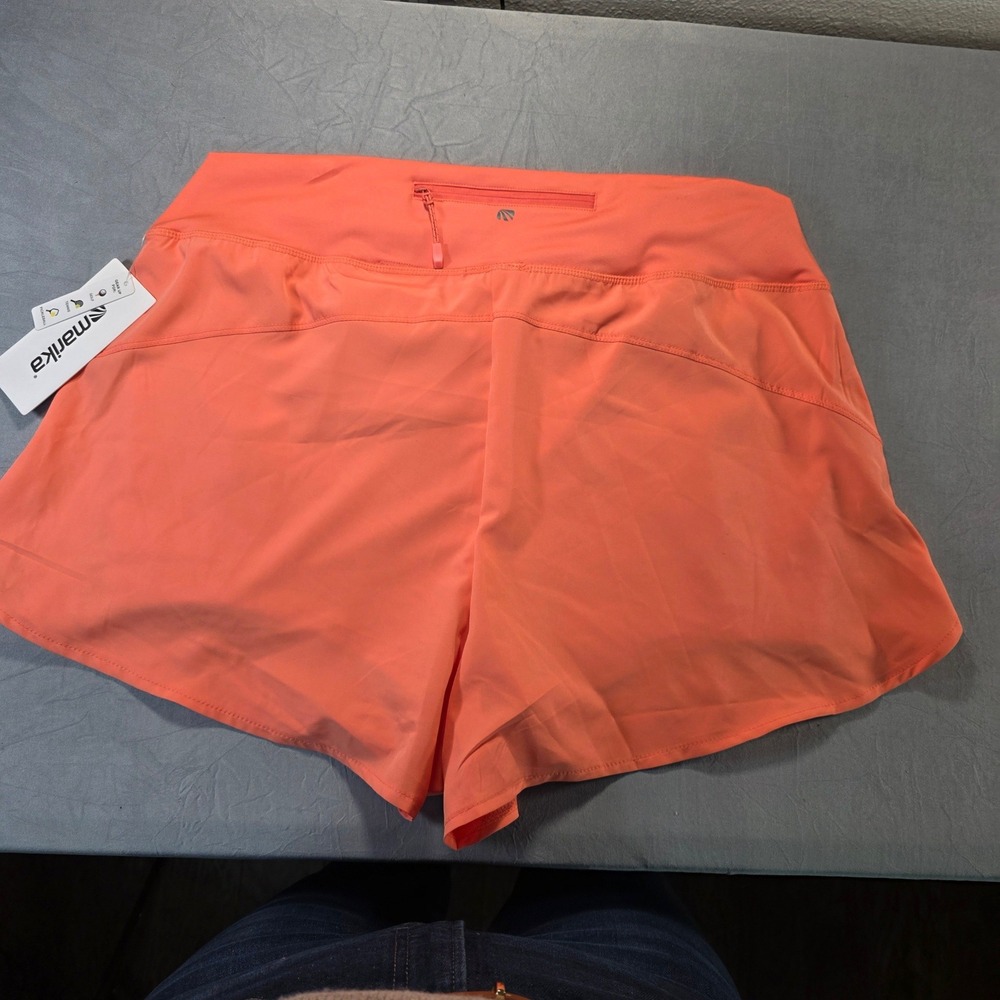 Marika Womens Becca Running Shorts Peach/Orange Echo XXL New With Tags‎ NWT